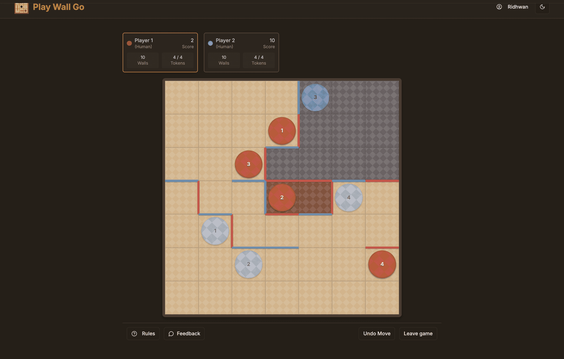 Play wall go